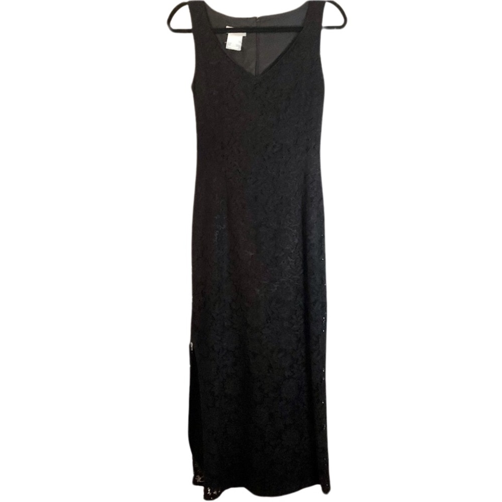 Vintage Whimsigoth Lace Maxi Dress Size 5/6